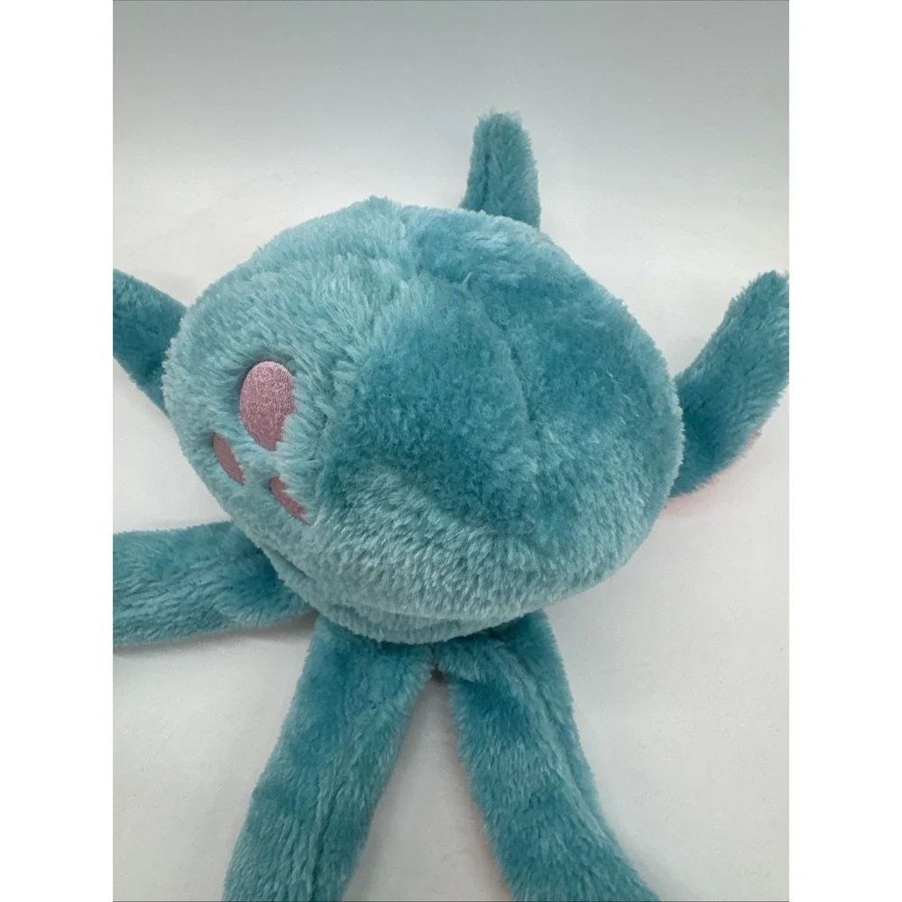 ZippyPaws Oscar The Octopus Dog Toy Blue Pink Squeaky Plush 12